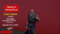 Heavy's Adventure Title Screen