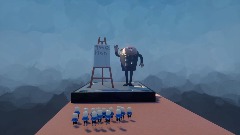 Gru and sans steal the moon