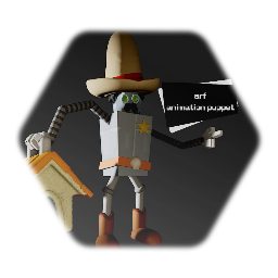 random arf animation puppet