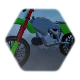 Lora Chester's dirt bike