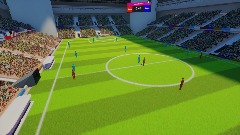 My first game football