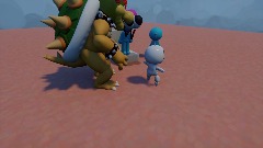 Remix of Remix of Remix of Pibby gets pooped meme