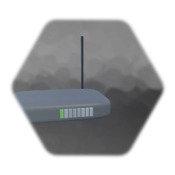 Animated WiFi Router