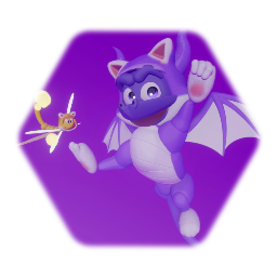 Spyro The Dragon (Cat Suit)