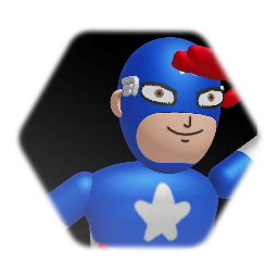 Captain America CGI model