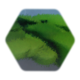 Grassy mound