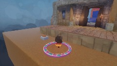 Press the Button to leave.