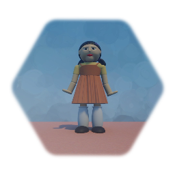 SQUID GAME DOLL USE IT IN YOURE CREATION