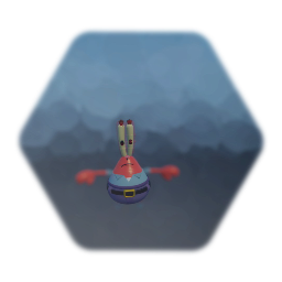 Mr Krabs As A Animation model