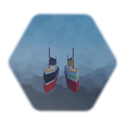 Lusitania v2 & Britannic v3