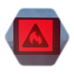 Fire Hazard Sign
