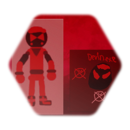 Paintings of Devin.exe the Demon Saiyan