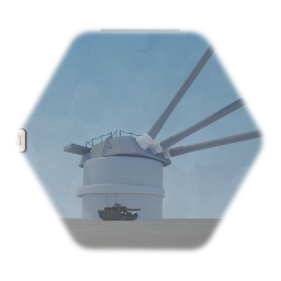 46センチ三連装砲　2