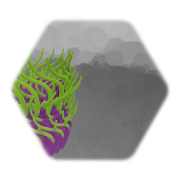 Green and Purple Coral