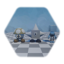 Super Emilio 3D Adventure enemies