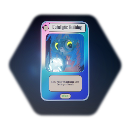 DREAM FIGHTERS - Catalytic Buildup (Effect Card Concept)