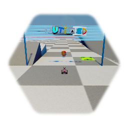 Mutilated Racers test stage, Kart Racer test