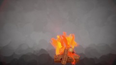 Campfire with fx