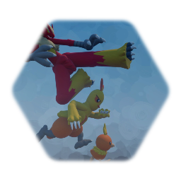 Pokemon - Torchic / Combusken / Blaziken