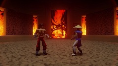 Remix of Mortal Kombat Liu kang fight template