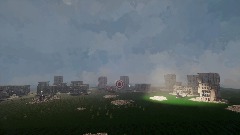 Godzilla y kaijus destrullen la Ciudad