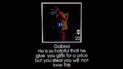 Custom Night Display Gabriel