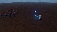 Jedi battle