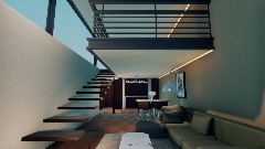 Modern house interior