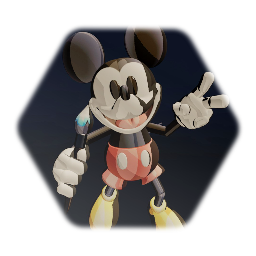 *Epic Mickey Model But Rigged <clue>V1