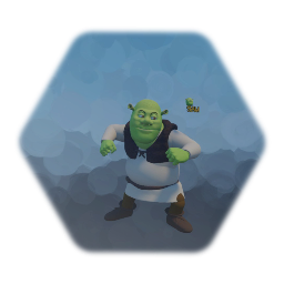 Shrek SuperSlam Shrek with Accurate Moveset