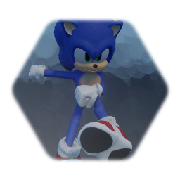 Sonic The Hedgehog with Feet