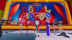 Digital circus zombies