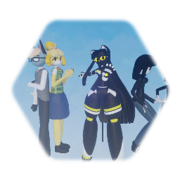 Girlfriend and friends: star land character part 2