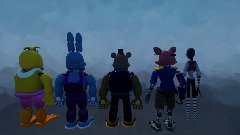 Remix of Fnaf plus models