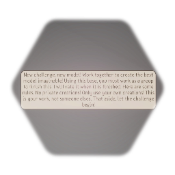 Challenge! Create a Sonic model!