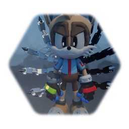 Vine "Brownie" Prower (Fanmade Sonic Prime)