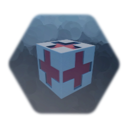 Box Red Cross 1x1x1 (2M)