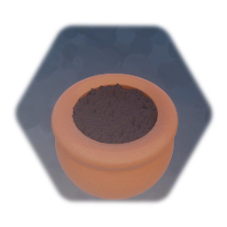 Flower Pot + Soil