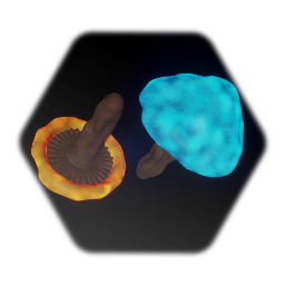 Fantasy Glowing Mushrooms