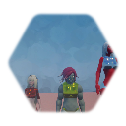 Human, elf, orc, oni