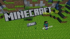 *Minecraft Start Screen