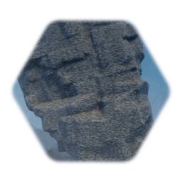 Realistic Granite Cliff Rock