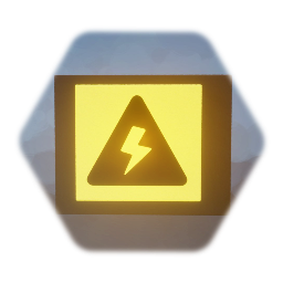 Electric Hazard Sign