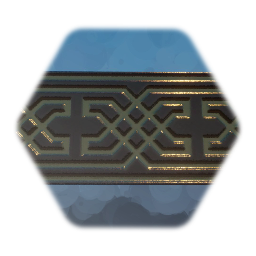 Decorative Trim, Carved Geometric