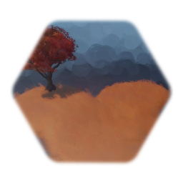 Tree and grass - Autumn style