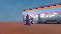 Parappa gets chased by the Police chapter VI store