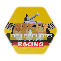 Mikey & NEWGROUNDS All-Stars Racing Logo