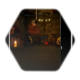 Creative House Haunted Room for All Hallows' Dreams 2020