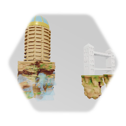 Buildings and landscape