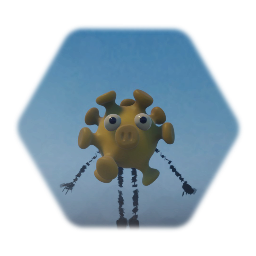 Corona virus character